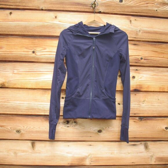 Lululemon In Flux  Reversible Jacket Black Grape - Picture 4 of 15